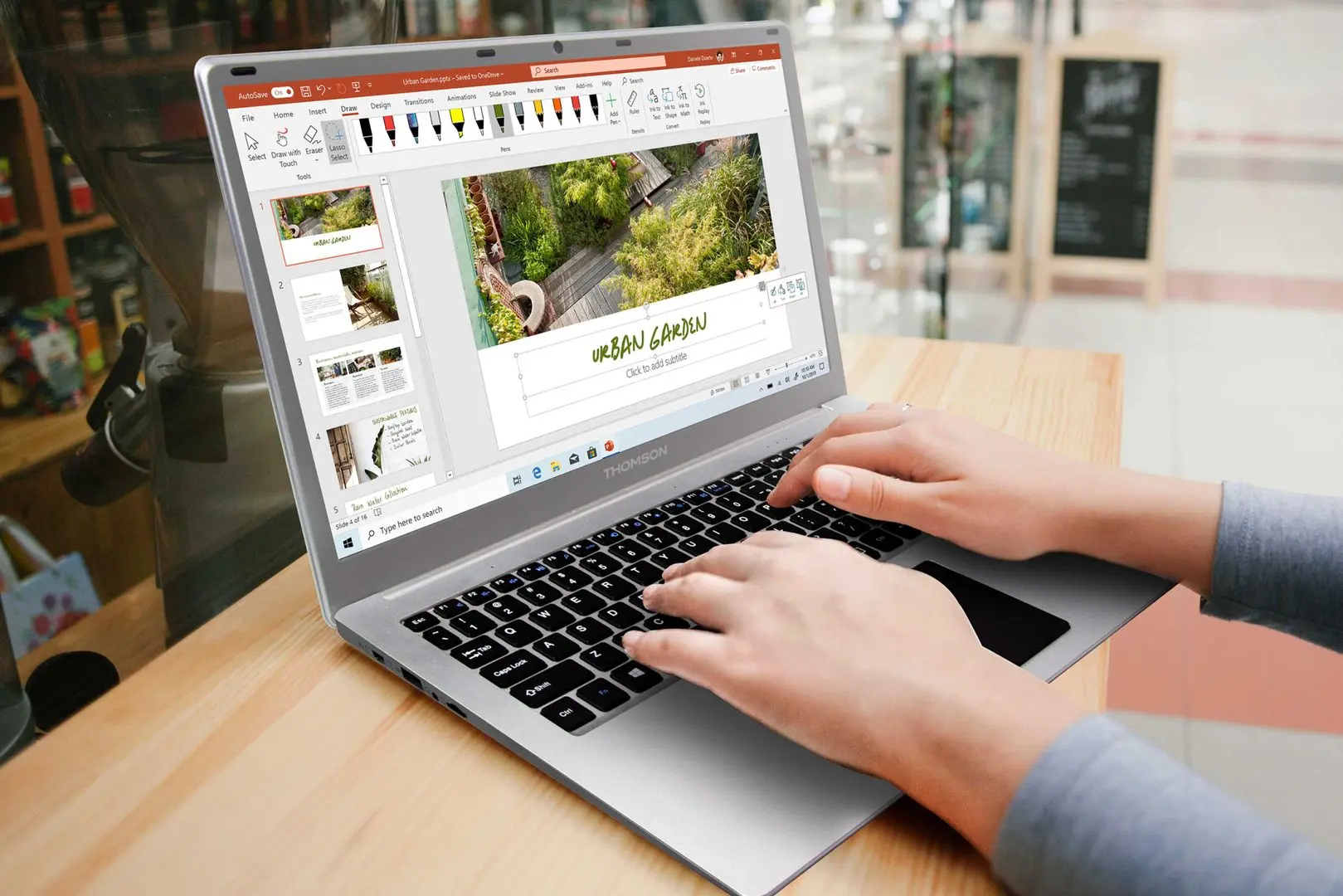 Laptop Thomson Neo N15 Intel Celeron N5100 8GB DDR4/512GB SSD (Silver)