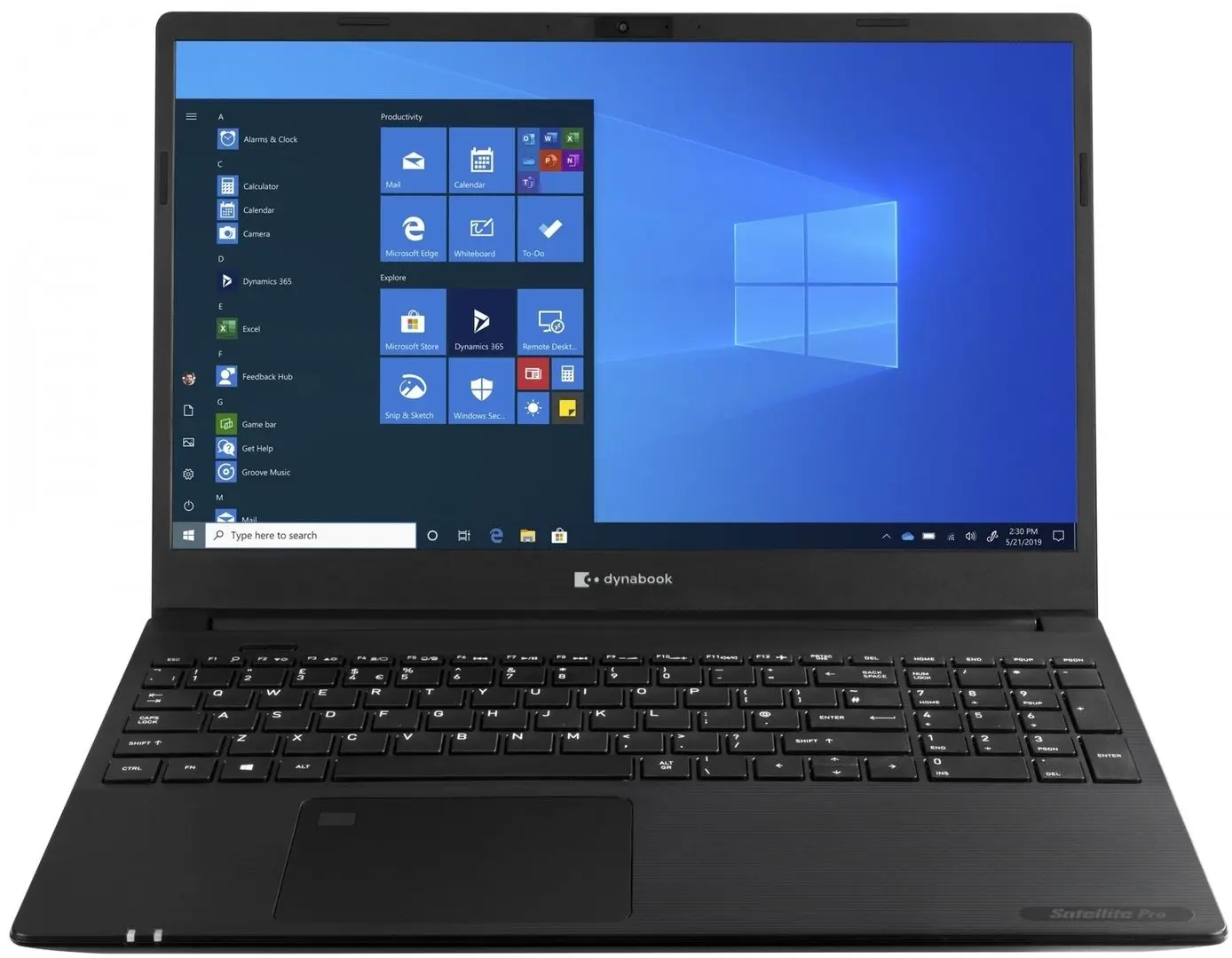 Ноутбук Toshiba Dynabook Satellite Pro L50-G-11J Intel Core i5-10210U 8GB DDR4/256GB SSD/1TB HDD (Black)