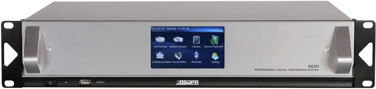 Controler de sistem conferințe DSPPA D6201 (Silver)
