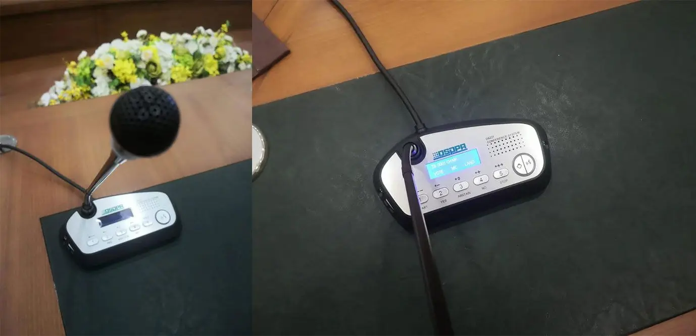 Microfon pentru conferinte DSPPA D6221 (Silver/Black)