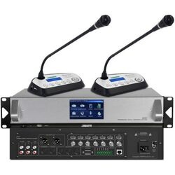 Set microfoane pentru conferinte DSPPA D6222 (Inox/Black) Thumb