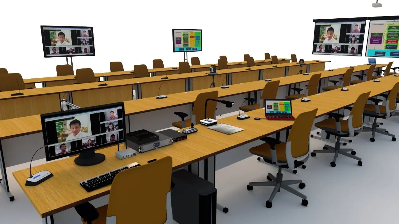 Set microfoane pentru conferinte DSPPA D6222 (Inox/Black)