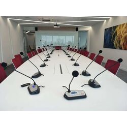 Set microfoane pentru conferinte DSPPA D6222 (Inox/Black) Thumb