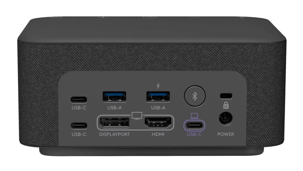 Sistem pentru videoconferinte Logitech Logi Dock 986-000024 (Graphite) - 4