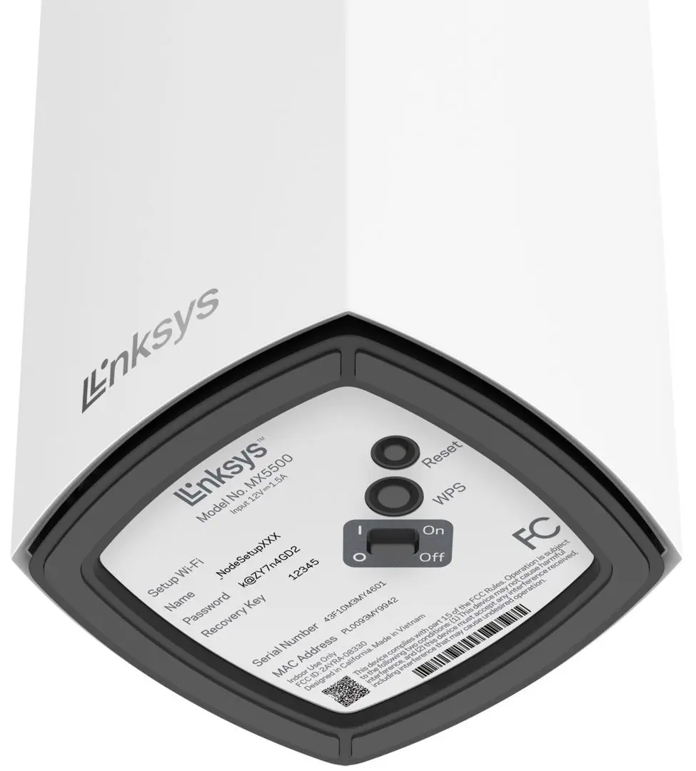 Домашняя Mesh Wi-Fi система Linksys Atlas Pro 6 MX5502-KE AX5400 (White) - 4