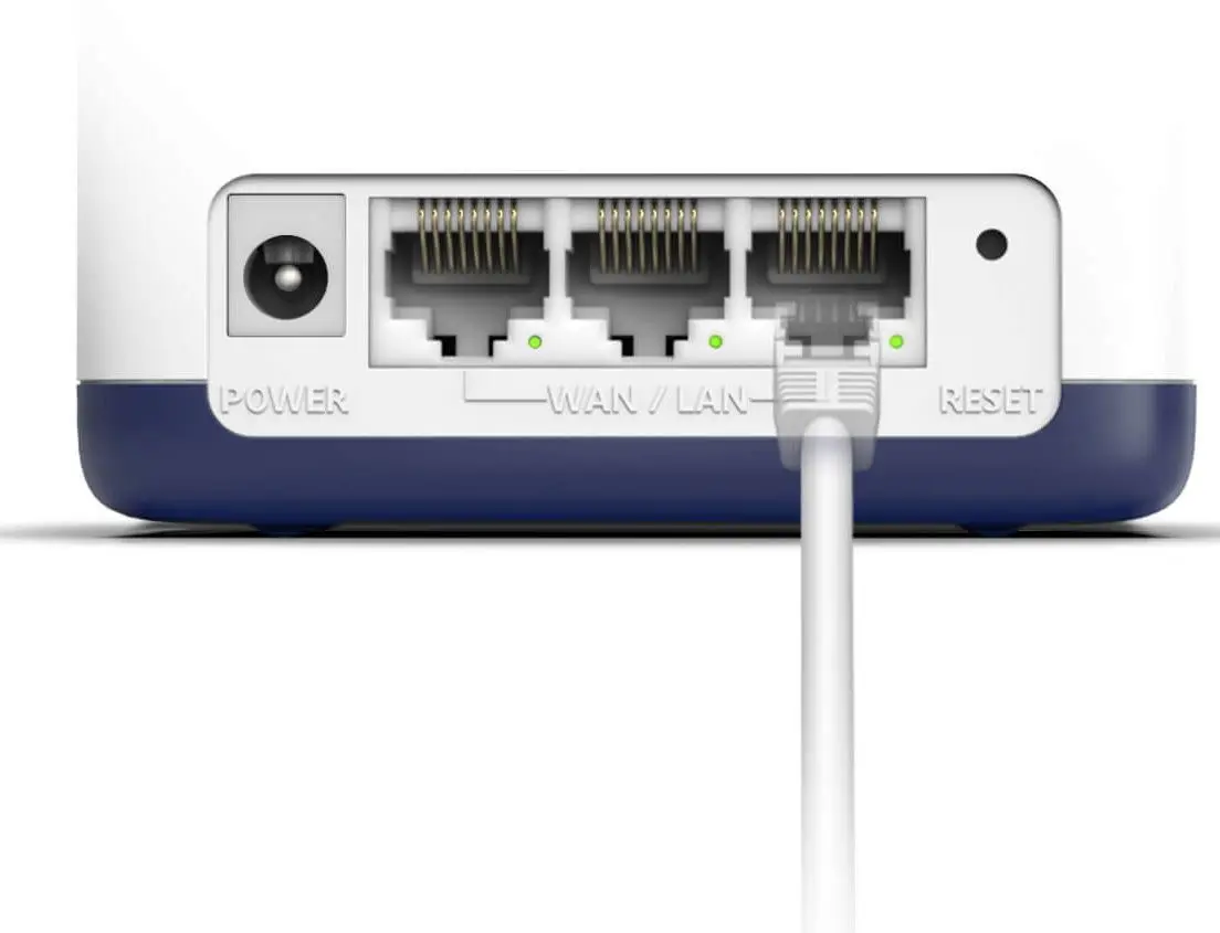 Sistema Mesh wireless Mercusys Halo H50G AC1900 (White/Blue)