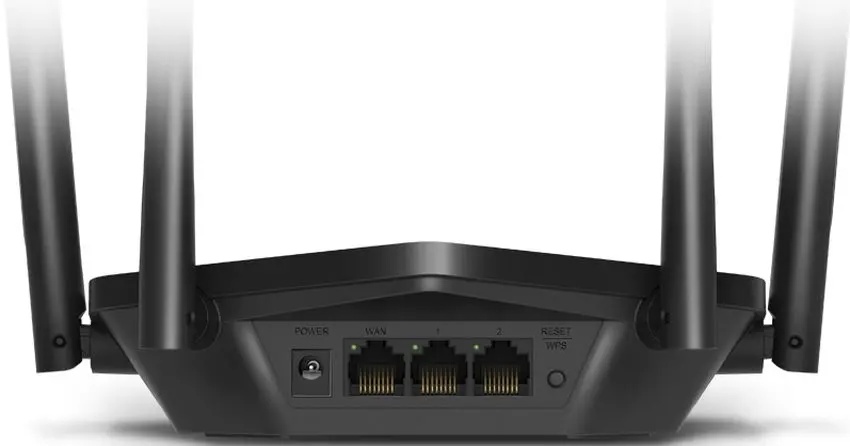 Router wireless Mercusys MR60X AX1500 WiFi 6 (Black)