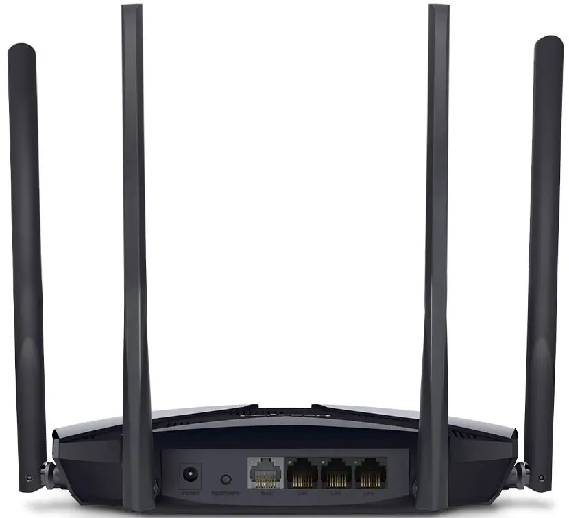 Wi-Fi роутер Mercusys MR80X (Black)