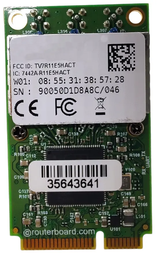 Adaptor wireless MikroTik R11e-5HacD