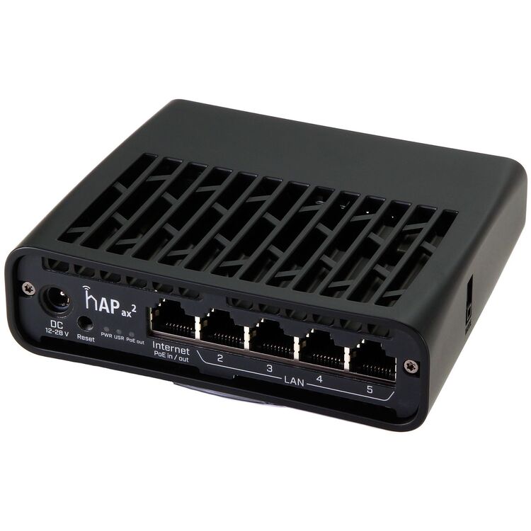 Haplink Router Router wireless Mikrotik hAP ax2 (Black) cumpără în Chișinău, Moldova ...