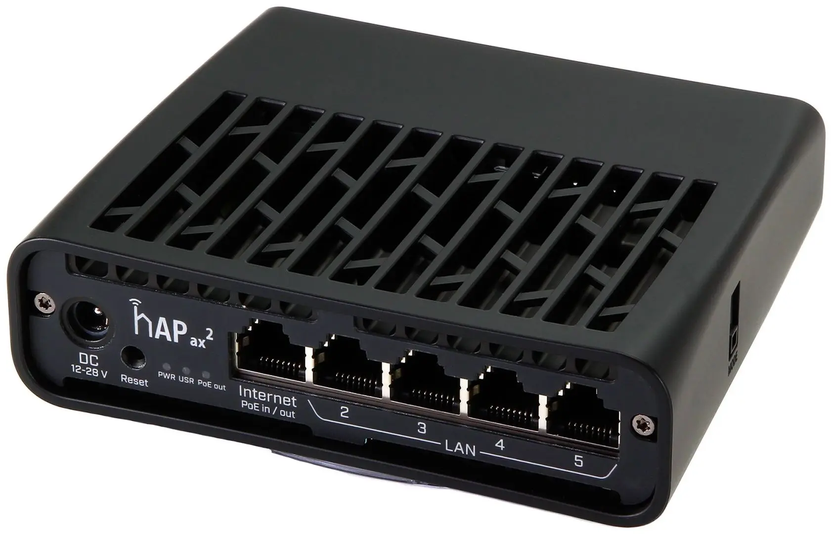 Router wireless Mikrotik hAP ax2 (Black)