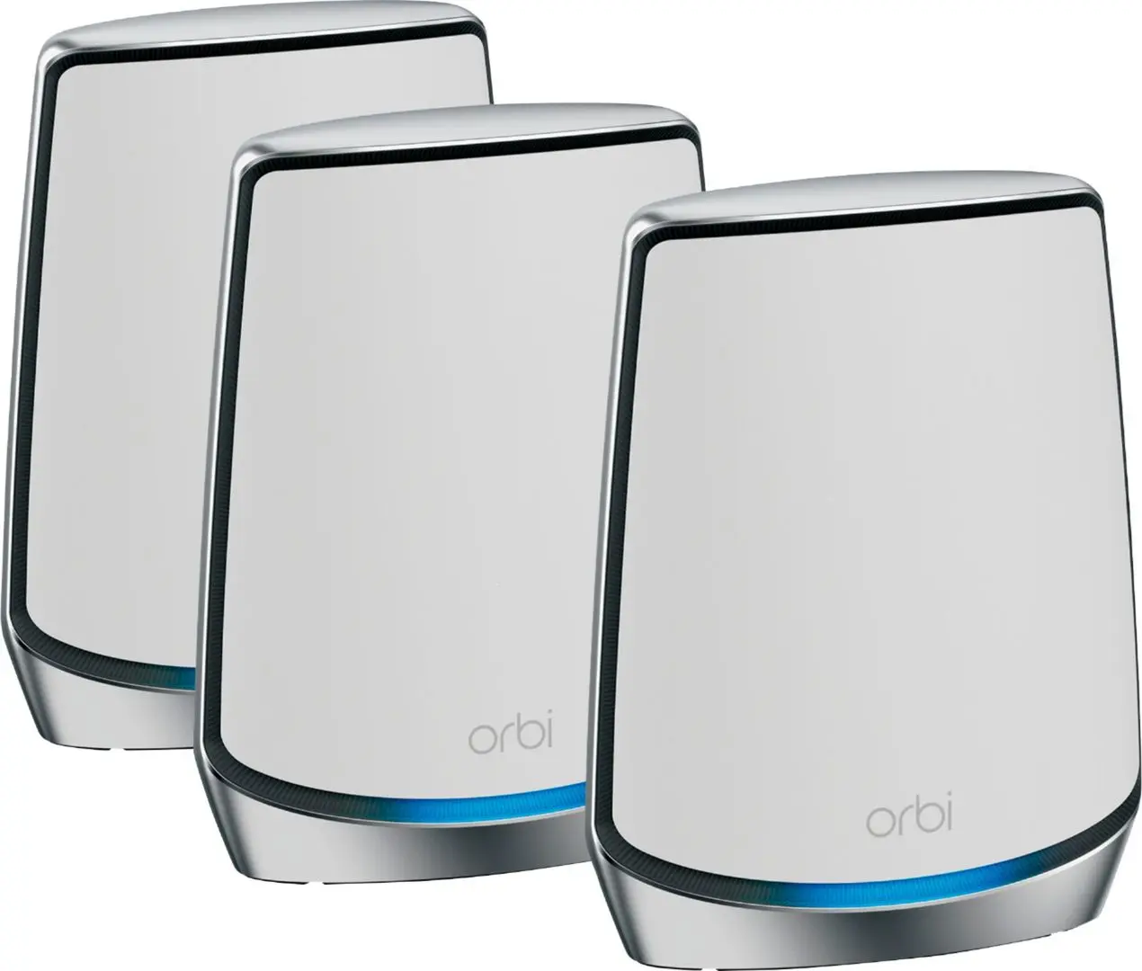 Mesh Wi-Fi sistem NetGear AX6000 RBK853-100EUS 3-Pack (White/Black)