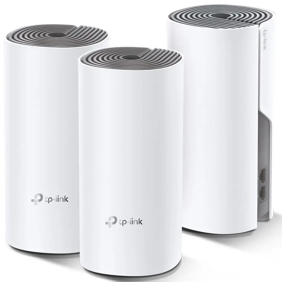 Mesh Wi-Fi sistem TP-Link Deco E4 3-pack AC1200 (White)