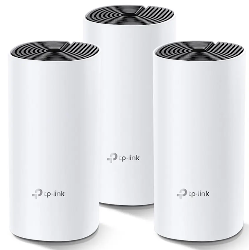 Mesh Wi-Fi sistem TP-Link Deco E4 3-pack AC1200 (White)