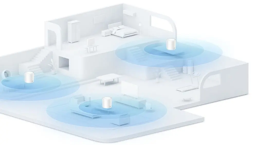 Mesh Wi-Fi sistem TP-Link Deco X10 2-pack (White) - 2