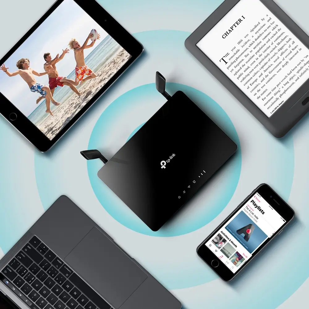 Wi-Fi роутер Tp-Link Archer MR402 (Black)