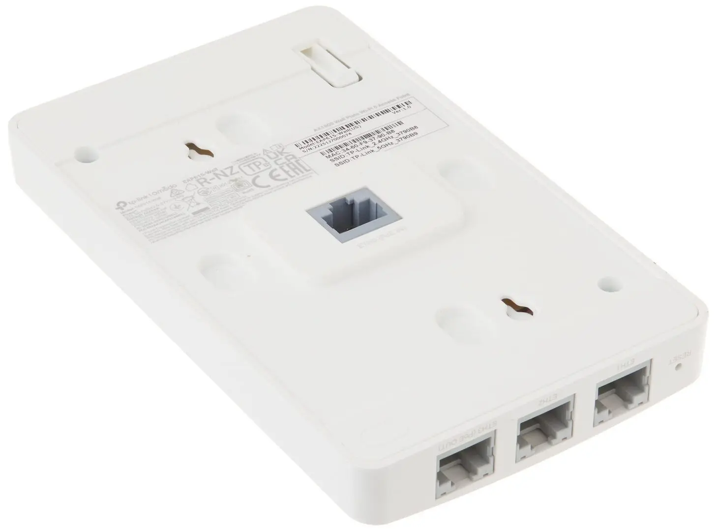 Wi-Fi точка доступа TP-Link EAP615-Wall AX1800 (White)