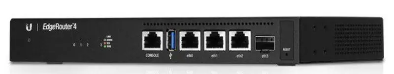 Маршрутизатор Ubiquiti ER-4-EU (Black) - 2