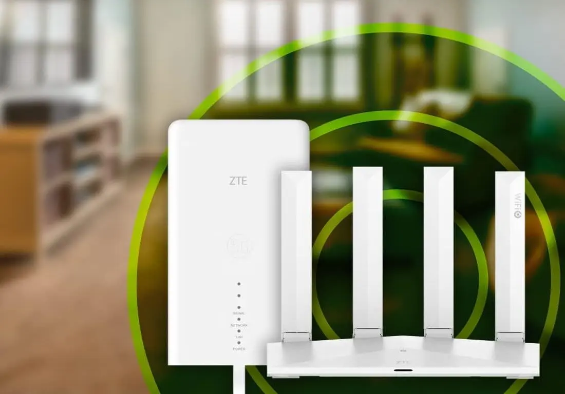 Маршрутизатор ZTE MC889 + роутер Wi-Fi T3000 (White) - 2