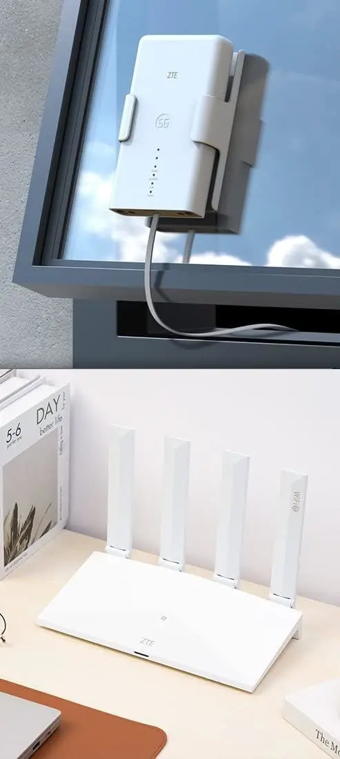 Маршрутизатор ZTE MC889 + роутер Wi-Fi T3000 (White) - 3