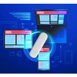 Модем Wi-Fi ZTE MF79N 4G LTE (White) Thumb