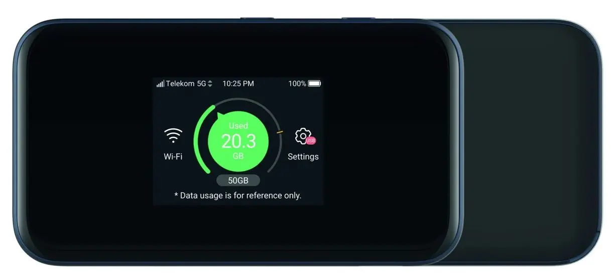 Wi-Fi роутер ZTE MU5002 (Black) - 3