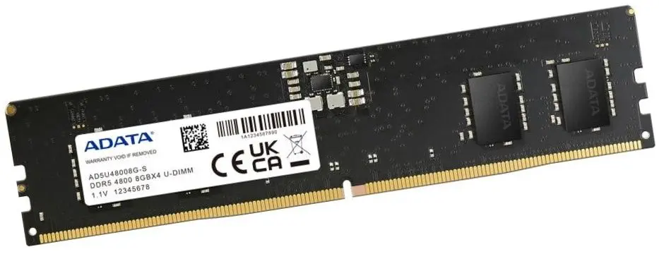 Оперативная память Adata 8GB DDR5 4800MHz CL40 (AD5U48008G-S) - 3