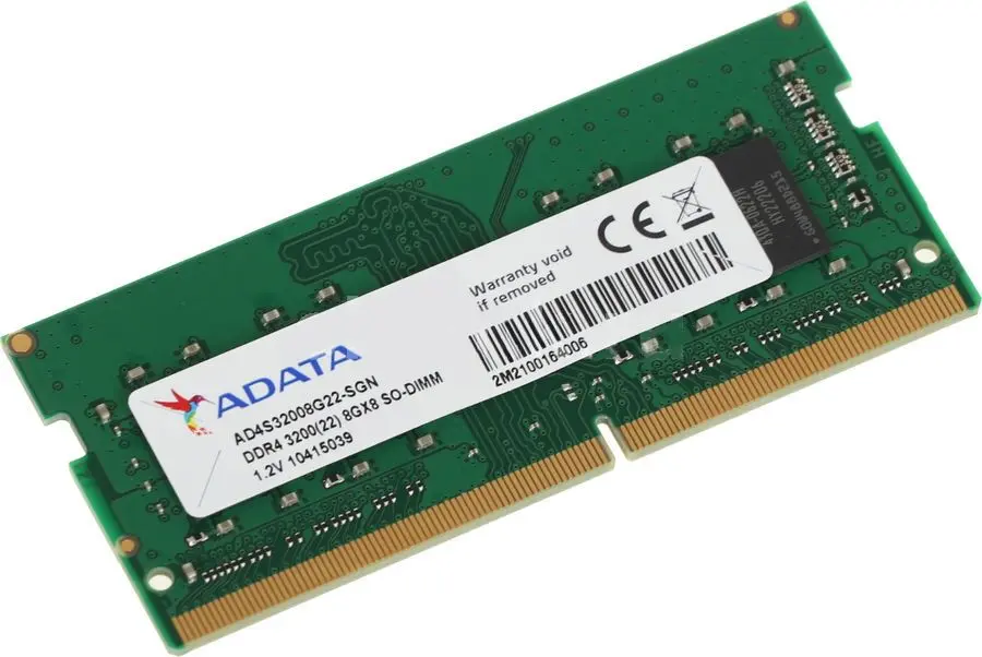 Оперативная память Adata DDR4 8GB 3200MHz CL22 (AD4S32008G22-SGN) - 2