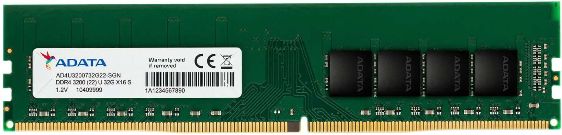 Memorie operativa Adata Premier DDR4 8Gb 3200MHz CL22 (AD4U32008G22-SGN)