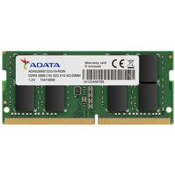 Memorie operativa Adata Premier SODIMM DDR4 32GB 2666MHz PC21300 CL19 (AD4S2666732G19-SGN)