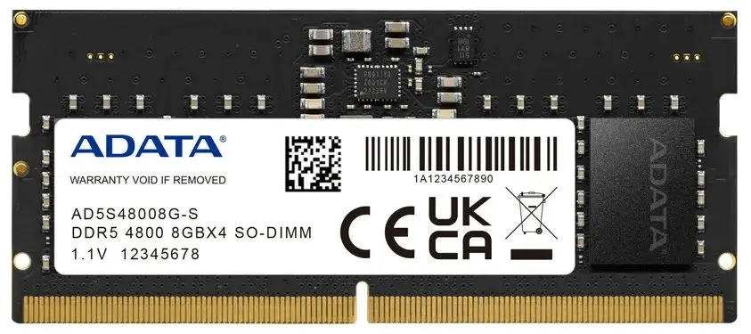 Memorie operativa Adata SO-DIMM DDR5 8GB 4800MHz CL40 (AD5S48008G-S)