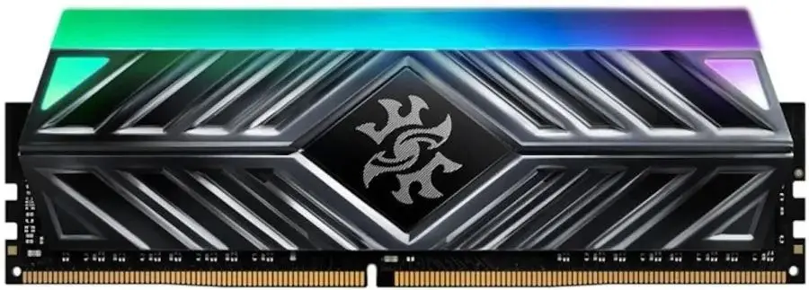 Оперативная память Adata Spectrix D41 Tungsten Grey RGB DIMM DDR4 16GB 3200 CL16 (AX4U320016G16A-ST4)