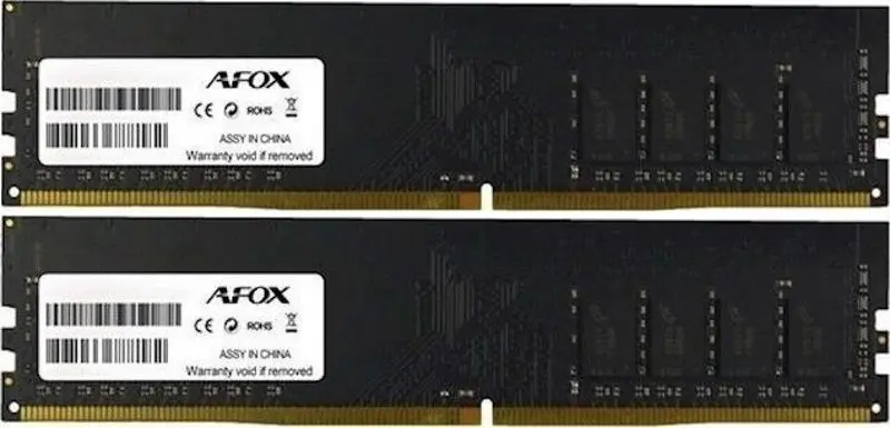 Memorie operativa Afox 16GB (2x8) DDR4 3000Mhz CL16 (AFLD416LH1CD)