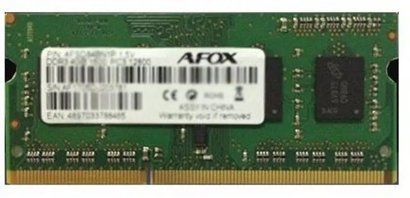 Memorie operativa Afox 8GB DDR3 1333Mhz CL9 (AFSD38AK1P)