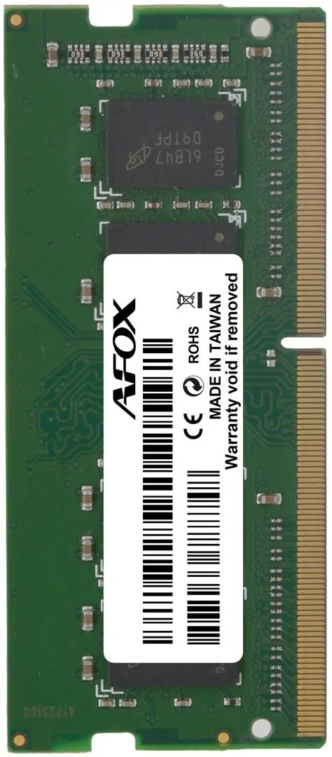 Memorie operativa Afox SODIMM DDR3 4GB 1600MHz CL11 (AFSD34BN1P) - 3
