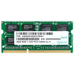 Memorie operativa Apacer DDR3 8GB 1600MHz PC12800 CL11