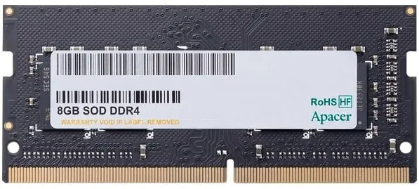 Memorie operativa Apacer SODIMM DDR4 8GB 3200MHz PC25600 CL22 (CL22 ES.08G21.GSH)