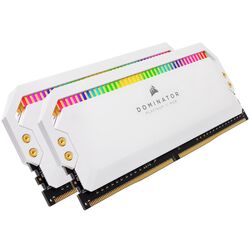 Оперативная память Corsair Dominator Platinum RGB DDR4 16GB (2x8) 3200MHz PC4-25600 CL16 (CMT16GX4M2C3200C16W) Thumb