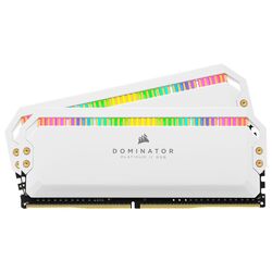 Оперативная память Corsair Dominator Platinum RGB DDR4 16GB (2x8) 3200MHz PC4-25600 CL16 (CMT16GX4M2C3200C16W) Thumb