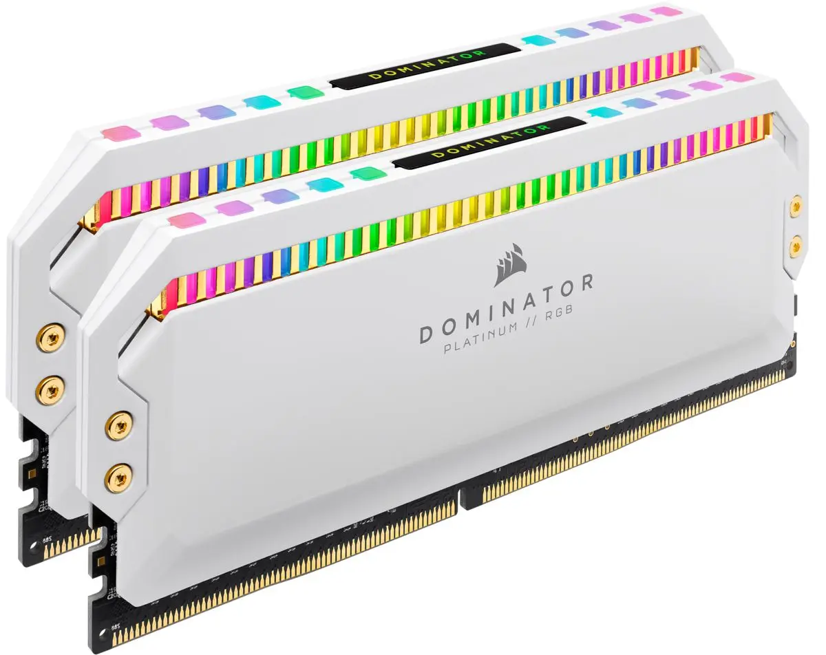 Оперативная память Corsair Dominator Platinum RGB DDR4 16GB (2x8) 3200MHz PC4-25600 CL16 (CMT16GX4M2C3200C16W)