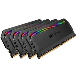 Оперативная память Corsair Dominator Platinum RGB DDR4 32GB (4x8) 3200MHz PC4-25600 CL16 (CMT32GX4M4C3200C16)