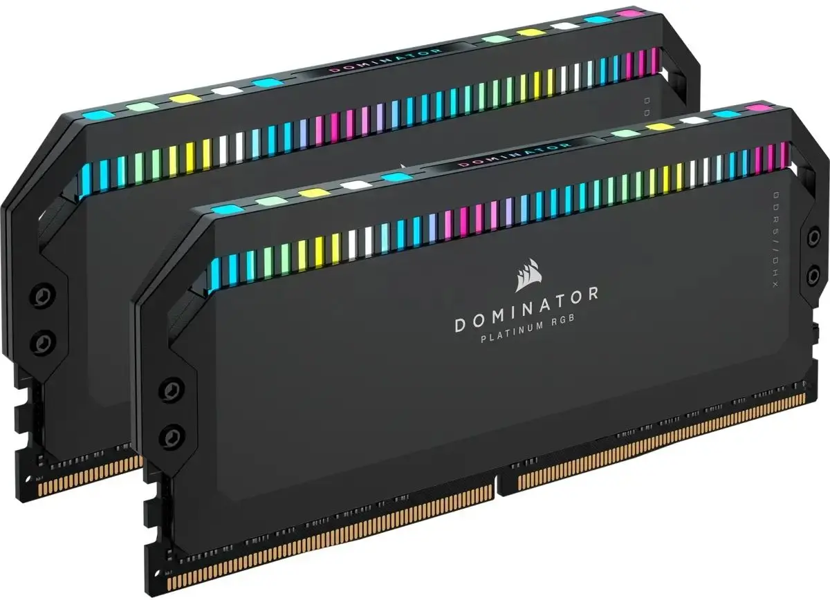 Оперативная память Corsair Dominator Platinum RGB DIMM DDR5 32GB (2x16) 5200 CL40 (CMT32GX5M2B5200C40) - 2