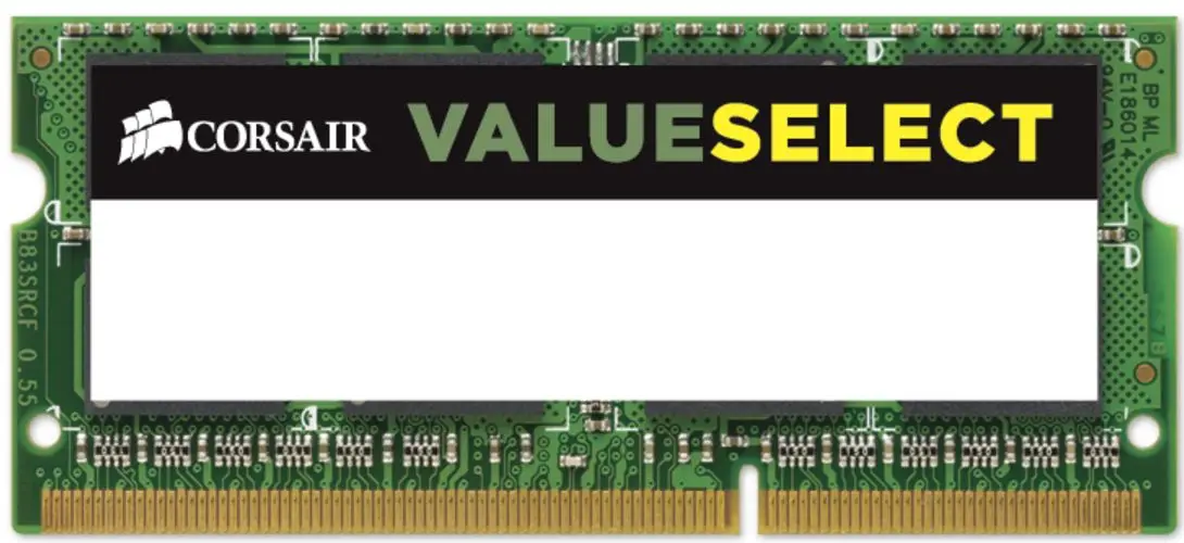 Оперативная память Corsair ValueSelect SODIMM DDR3L 4GB 1600MHz PC3-12800 CL11 (CMSO4GX3M1C1600C11)