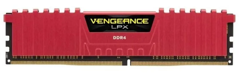 Оперативная память Corsair Vengeance LPX 8GB DDR4 2400Mhz CL16 (CMK8GX4M1A2400C16R)