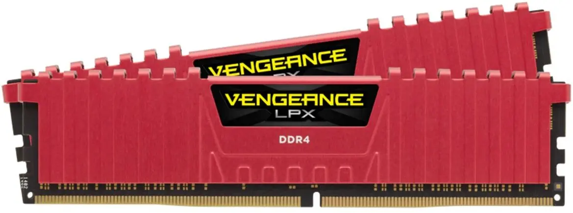 Оперативная память Corsair Vengeance LPX DDR4 16GB (2x8) 2400MHz PC4-19200 CL14 (CMK16GX4M2A2400C14R)