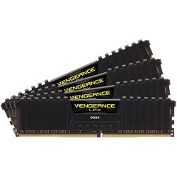 Оперативная память Corsair Vengeance LPX DIMM DDR4 16GB (4x4) 2666 CL16 (CMK16GX4M4A2666C16) Thumb