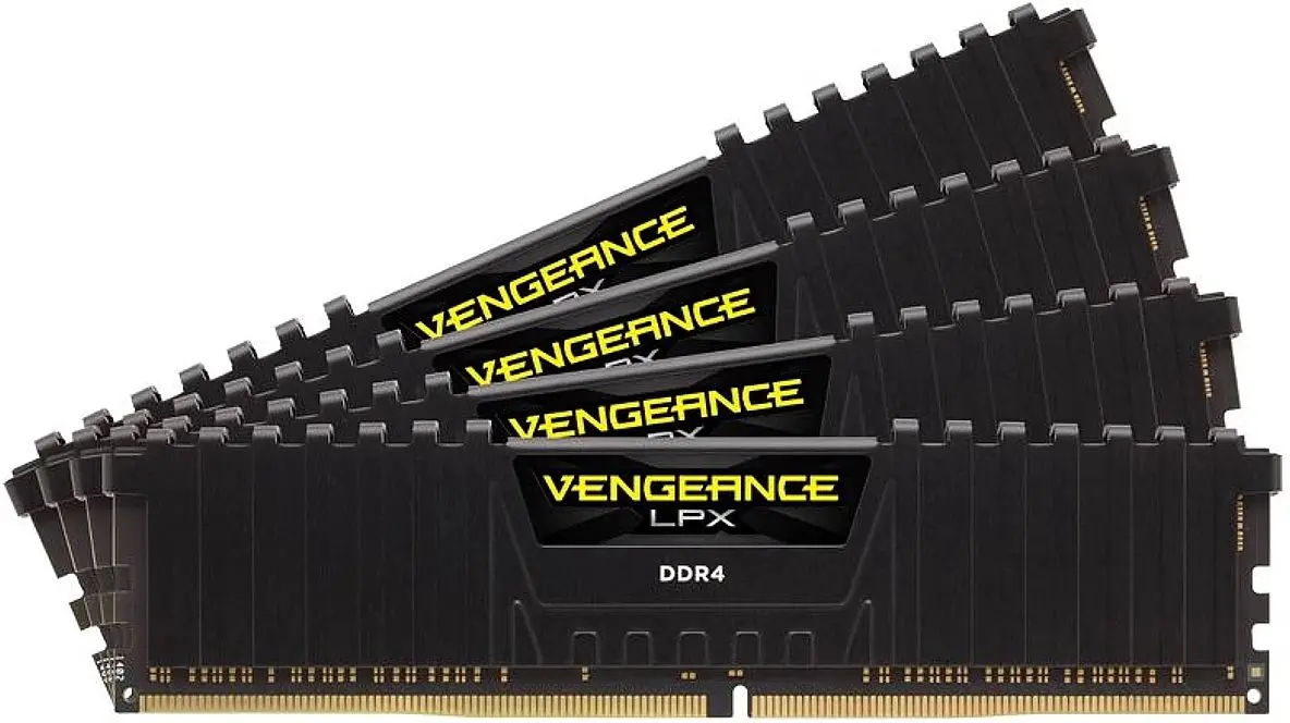 Оперативная память Corsair Vengeance LPX DIMM DDR4 16GB (4x4) 2666 CL16 (CMK16GX4M4A2666C16) - 3