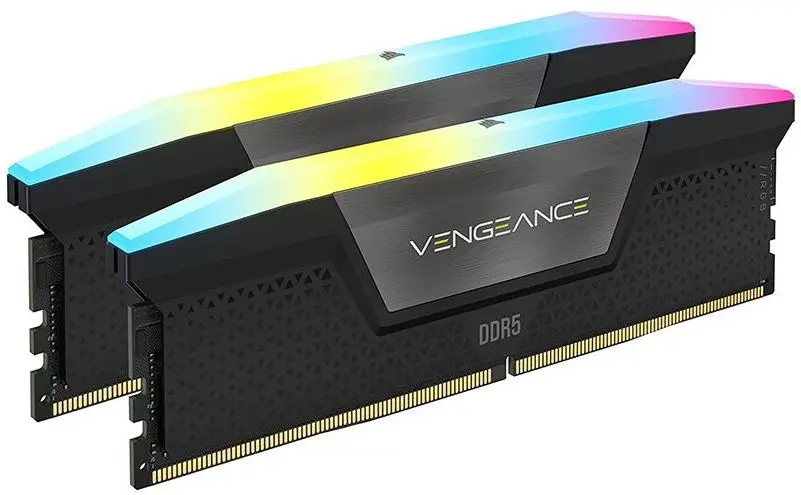 Оперативная память Corsair Vengeance RGB DIMM DDR5 32GB (2x16) 5600 CL36 (CMH32GX5M2B5600C36) - 2