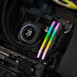 Оперативная память Corsair Vengeance RGB DIMM DDR5 32GB (2x16) 5600 CL36 (CMH32GX5M2B5600C36) Thumb