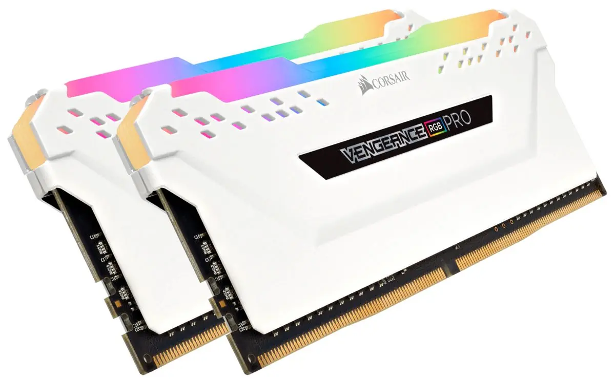 Оперативная память Corsair Vengeance RGB PRO DDR4 16GB (2x8) 3200MHz PC4-25600 CL16 (CMW16GX4M2C3200C16W) - 2